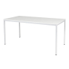 Schaffenburg Domino Basic table de conférence piètement blanc plateau blanc craie 160 x 80 cm 415195 - 1