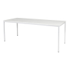 Schaffenburg Domino Basic table de conférence piètement blanc plateau blanc craie 200 x 80 cm 415197 - 1