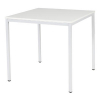 Schaffenburg Domino Basic table de conférence piètement blanc plateau blanc craie 80 x 80 cm 415193 - 1