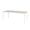Schaffenburg Domino Basic table de conférence piètement blanc plateau chêne Lindberg 200 x 80 cm 415207 - 1