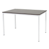 Schaffenburg Domino Basic table de conférence piètement blanc plateau chêne logan 120 x 80 cm 415209 - 1