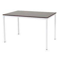 Schaffenburg Domino Basic table de conférence piètement blanc plateau chêne logan 120 x 80 cm DOV-B128-LOGW-M25 415209