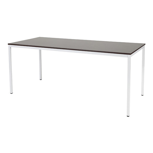 Schaffenburg Domino Basic table de conférence piètement blanc plateau chêne logan 180 x 80 cm DOV-B188-LOGW-M25 415211 - 1