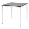 Schaffenburg Domino Basic table de conférence piètement blanc plateau chêne logan 80 x 80 cm 415208 - 1