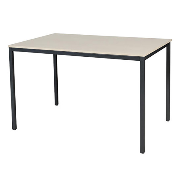 Schaffenburg Domino Basic table de conférence piètement noir plateau chêne lindberg 120 x 80 cm DOV-B128-LERZ-M25 415154 - 1