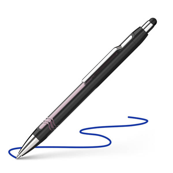 Schneider Epsilon Touch stylo-bille - noir/rose 210929 - 1