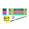 Schneider Fineliner Line-Up feutre à pointe fine largeur de trait 0,4 mm assortiment 5 + 1 210988 - 1