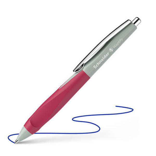 Schneider Haptify stylo-bille - gris-rose 210925 - 1