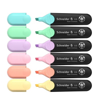 Schneider Job 150 surligneur pastel assortiment (6 couleurs) 211031