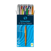 Schneider K20 stylo à bille assortiment de 20 pièces (7 couleurs) 210936