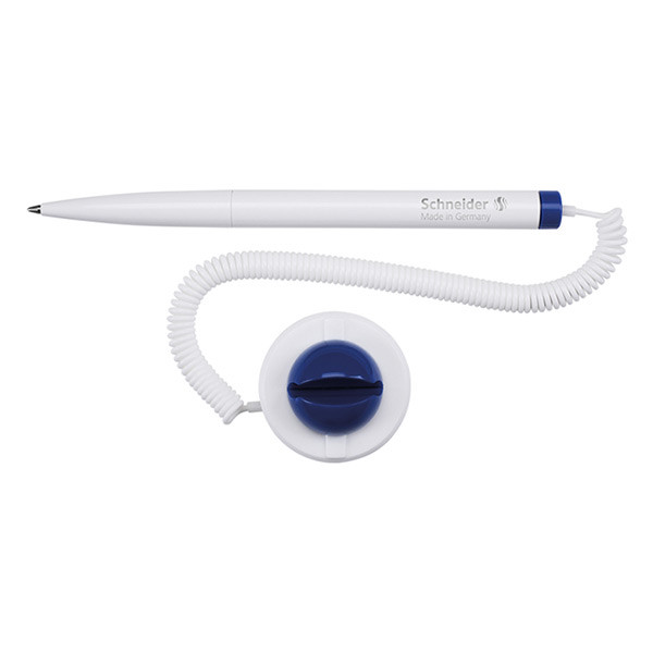 Schneider Klick-Fix stylo à bille sur socle - blanc S-4120 217228 - 2