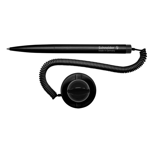 Schneider Klick-Fix stylo à bille sur socle - noir S-4121 217229 - 2