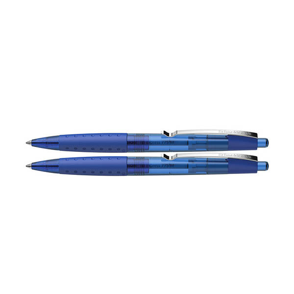 Schneider Loox stylo à bille soft grip 2 pièces - bleu 210937 - 1