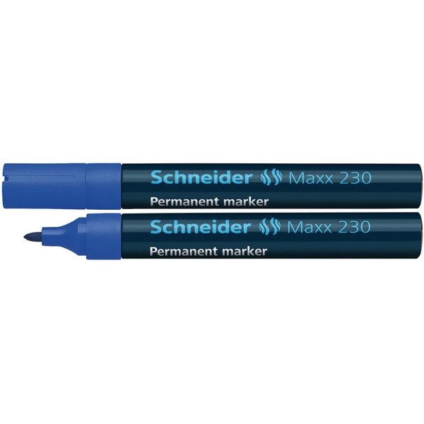Schneider Maxx 230 marqueur permanent pointe ogive - bleu 217010 - 1