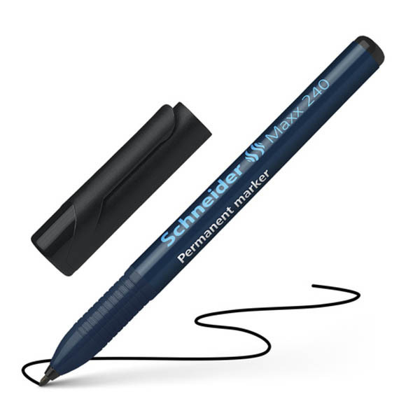 Schneider Maxx 240 marqueur permanent pointe ogive - noir 217018 - 1