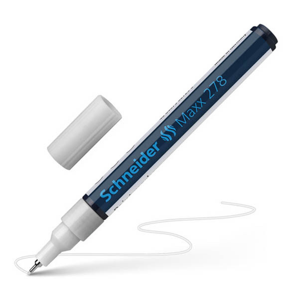 Schneider Maxx 278 marqueur peinture 0,8 mm - blanc 211171 - 1