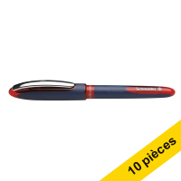 Schneider Offre : 10x Schneider Rollerball One Business stylo-bille - rouge  239994