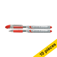 Offre : 10x Schneider Slider Basic XB stylo à bille - rouge