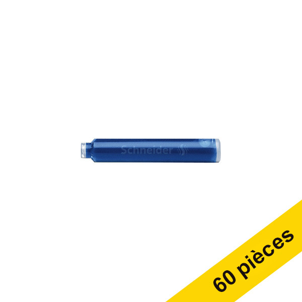 Schneider Offre : 10x Schneider cartouches d'encre (6 pièces) - bleu royal  217241 - 1