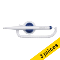 Schneider Offre : 3x Schneider Klick-Fix stylo de comptoir - blanc  239998