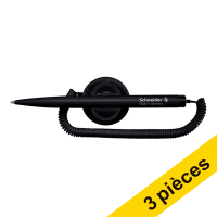 Schneider Offre : 3x Schneider Klick-Fix stylo de comptoir - noir  239999