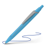 Schneider Reco stylo-bille - bleu fluo 210905 - 1