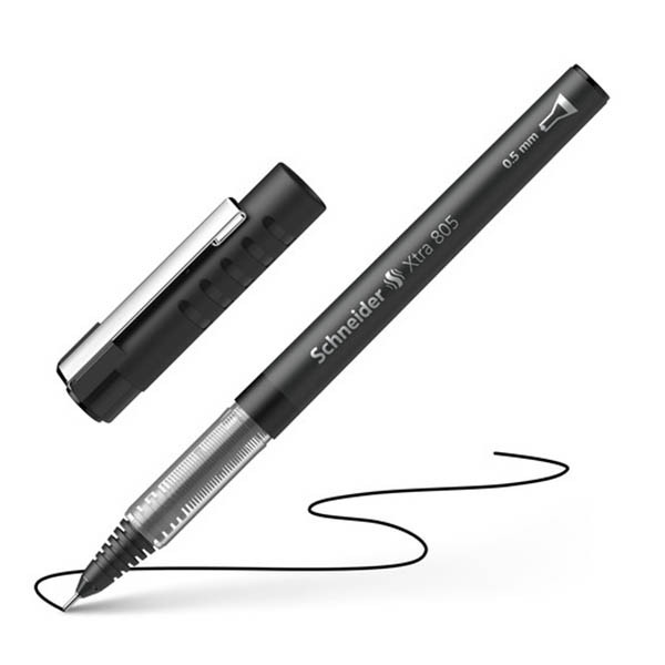 Schneider Rollerball Xtra 805 stylo largeur de trait 0,5 mm - noir 210957 - 1