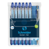 Schneider Slider Basic XB stylo à bille - bleu (6 pièces) + Slider Rave stylo à bille - bleu (1 pièce)