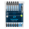 Schneider Slider Basic XB stylo à bille - noir (6 pièces) + Slider Rave stylo à bille - noir (1 pièce) S-151276 217262