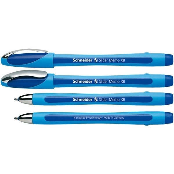 Schneider Slider Memo XB stylo à bille - bleu S-150203 217076 - 1