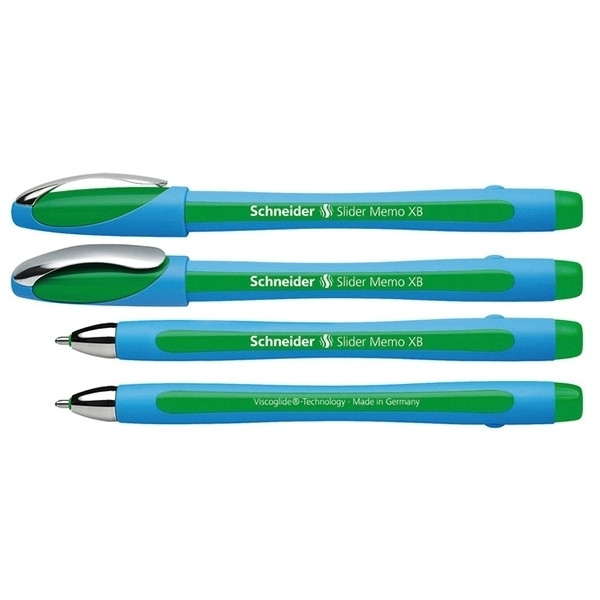 Schneider Slider Memo XB stylo à bille - vert S-150204 217127 - 1