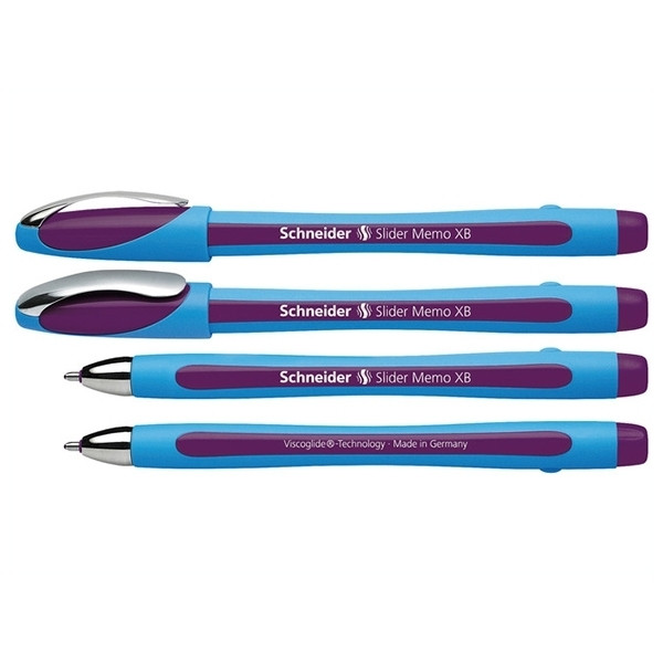 Schneider Slider Memo XB stylo à bille - violet S-150208 217129 - 1