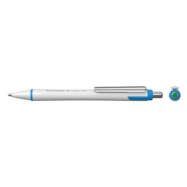Schneider Slider Xite stylo à bille - blanc/vert S-133204 217219 - 1