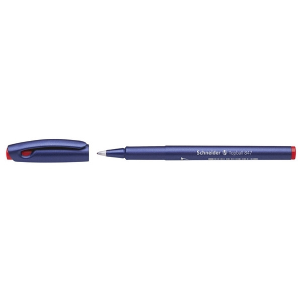 Schneider Topball 847 stylo à bille 0,5 mm - rouge 217185 - 1