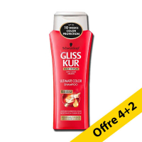 Offre : 6x Schwarzkopf Gliss Kur Color Protect shampooing (250 ml)
