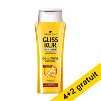 Offre : 6x Schwarzkopf Gliss Kur Oil Nutritive shampooing (250 ml) SSC01192