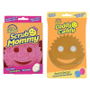 Daddy Caddy support pour éponges Scrub Daddy + éponge Scrub Mommy - rose SSC01068 - 1