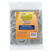 Scrub Daddy Damp Duster Towel (2 pièces) - gris  SSC01063