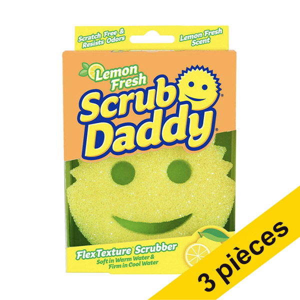Offre : 3x Scrub Daddy Lemon Fresh éponge Scrub Daddy
