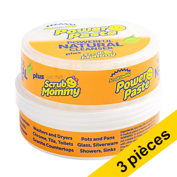 Offre : 3x Scrub Daddy Power Paste nettoyant (éponge Scrub Mommy incluse) SSC00236 - 1