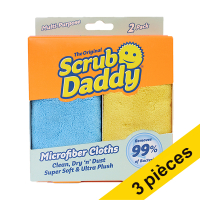 Offre : 3x Scrub Daddy chiffons microfibres (2 pièces)