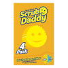Scrub Daddy Original éponges (4 pièces) - jaune