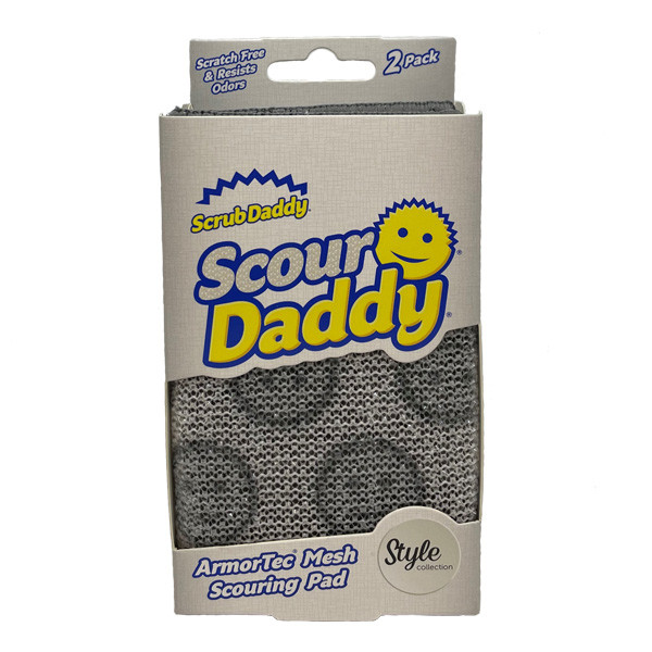 Scrub Daddy Scour Daddy éponge Style Collection (2 pièces) - gris  SSC00221 - 1
