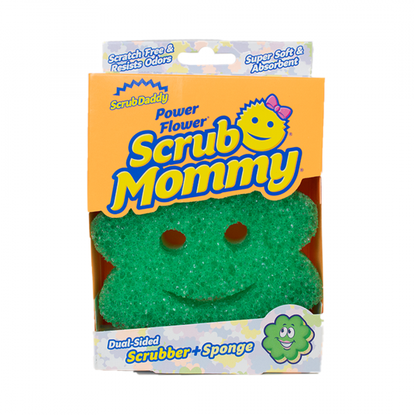 Scrub Daddy Scrub Mommy Édition Spéciale éponge printemps fleur - vert  SSC00253 - 1