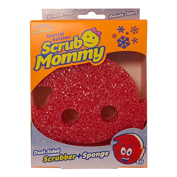 Scrub Daddy Scrub Mommy Édition Spéciale Noël éponge Red Elf SSC01182 - 1
