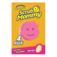 Scrub Daddy Scrub Mommy éponges - rose (4 pièces)  SSC01004