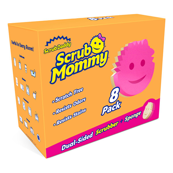 Scrub Daddy Scrub Mommy éponges (8 pièces) - rose  SSC01030 - 1