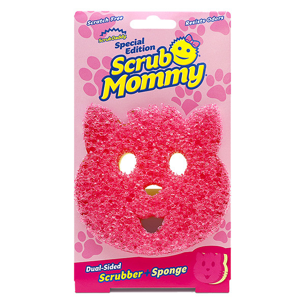 Scrub Daddy Scrub Mommy Cat Edition - rose SMCAT SSC01034 - 1