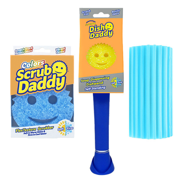 Scrub Daddy kit de nettoyage - bleu Scrub Daddy