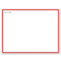 Seiko SLP-NR cartes de visite 54 x 70 mm (160 étiquettes) - rouge 42100619 149054